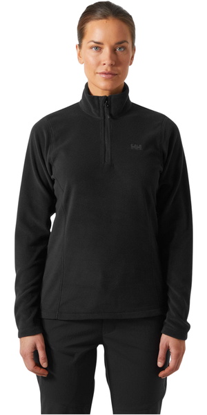 2026 Helly Hansen Womens Daybreaker 1/2 Zip Fleece 50845 - Black